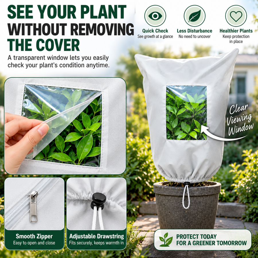 Protects shrubs