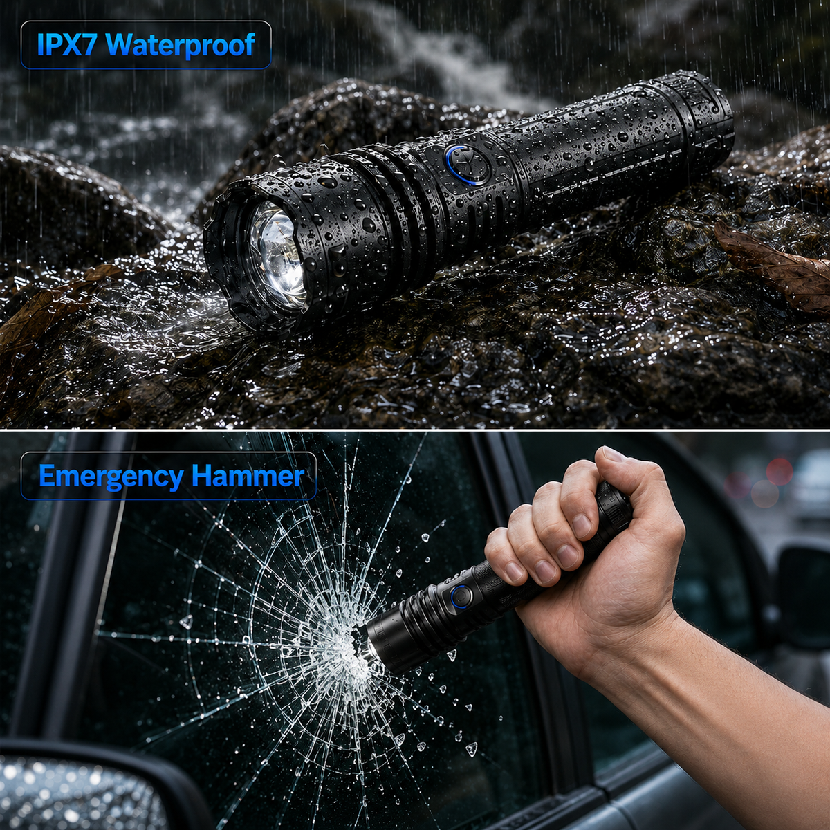 Cirevata™ Super Bright Ultimate Survival Flashlight
