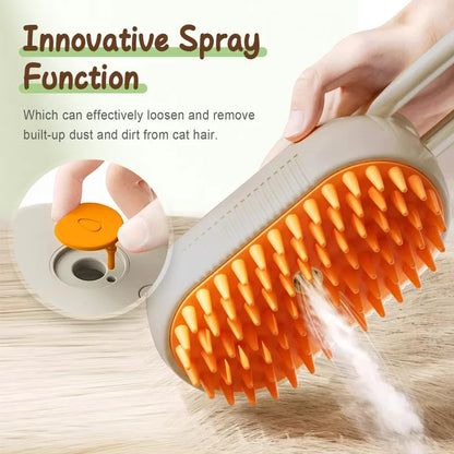 Pet Spray Brush for Cleaning and Removing Loose Hair
