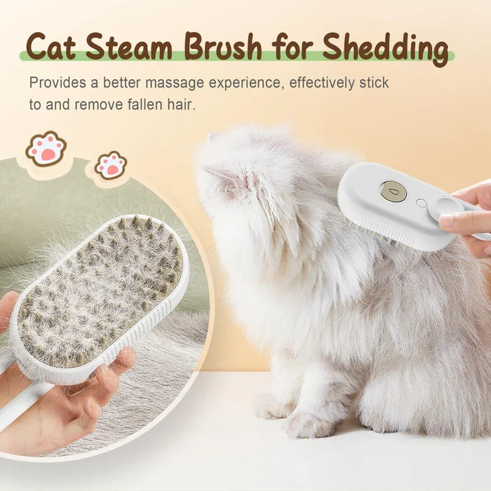 Pet Spray Brush for Cleaning and Removing Loose Hair