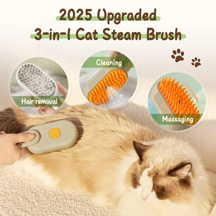 Pet Spray Brush for Cleaning and Removing Loose Hair