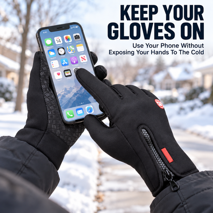 Waterproof Touchscreen Gloves for Outdoor Working