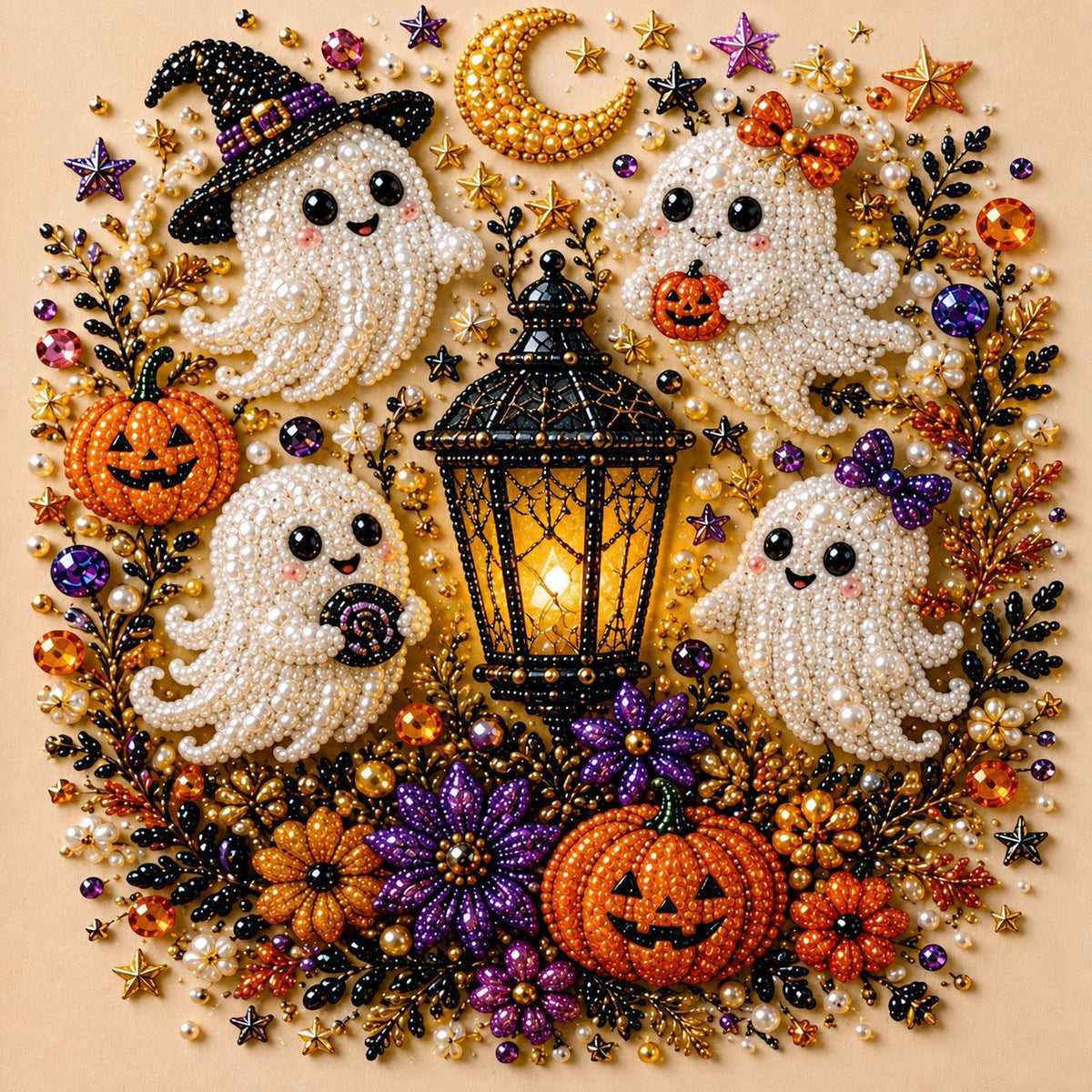 🎄 3D Christmas Diamond Painting Kit ✨ Santa DIY Holiday Decoration