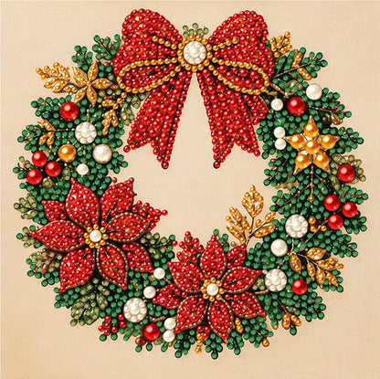 🎄 3D Christmas Diamond Painting Kit ✨ Santa DIY Holiday Decoration