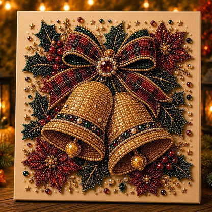 🎄 3D Christmas Diamond Painting Kit ✨ Santa DIY Holiday Decoration