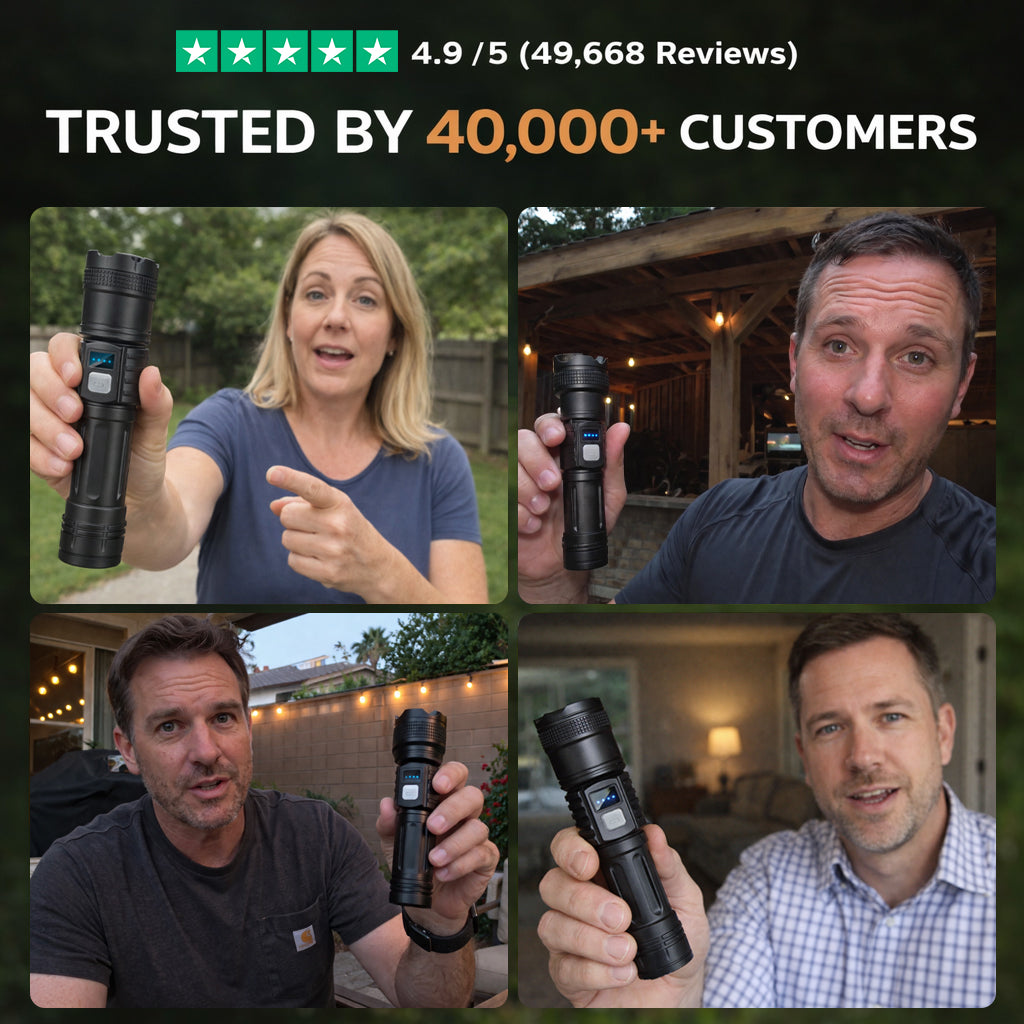 Cirevata™ Super Bright Ultimate Survival Flashlight