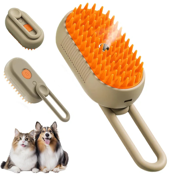Pet Spray Brush for Cleaning and Removing Loose Hair